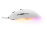 Ratón gaming - SteelSeries Rival 3 Gen 2, Por cable, Sensor óptico TrueMove Core, 8,5K PPP, 6 Teclas, Blanco