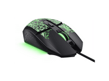 Ratón gaming - Trust Felox, Con Cable, 6400 DPI, Iluminación LED, Cable 1.5m, Negro