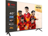 TV DLED 40 - TCL 40SF540, Fire TV, Full-HD, Procesador cuatro nucleos, HDR10, Dolby audio, Negro