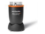Batidora de vaso - nutribullet NB907GO-MC McLaren F1 Team Pro 900, Vaso personal portátil, 0.9 l/ 0.7 l, Cuchilla acero inoxidable, Sin BPA, Gris mate