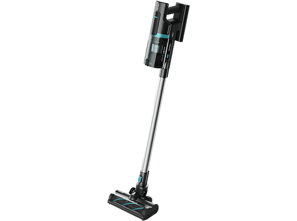 Aspirador escoba - Cecotec Conga Rockstar 10000 Nebula Station, 450 W, 30 kPa, 70 min, Luz UV, Base de autovaciado, Black