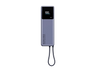 Powerbank - Xiaomi PB1165M, 10000 mAh, 1x USB-C, 165W, Cable Integrado, Pantalla Inteligente a Color, Gris metálico