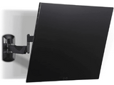 Soporte TV - Hama 220825, 10-26, Giratorio, 66 cm, VESA 100x100, Hasta 25 kg, Negro