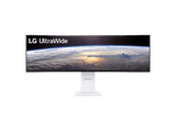 Monitor gaming - LG 49U950A-W, 49 Full-HD, 144 Hz, 5 ms, IPS curvo 3800R, 2x HDMI, Altavoces integrados, Altura ajustable, Blanco