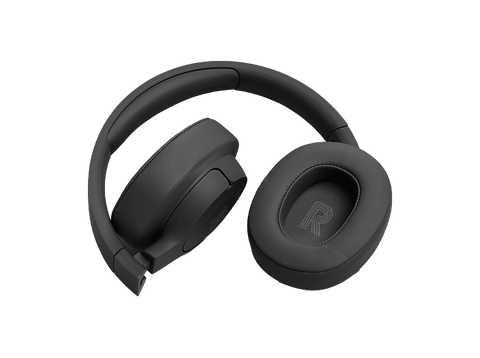 Auriculares inalámbricos - JBL Tune 777 NC, Cancelación ruido adaptativa, Autonomía 70h, Carga rápida, Negro