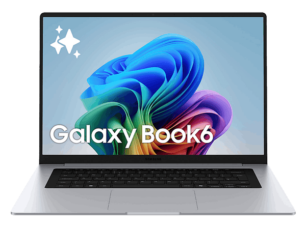 Portátil - Samsung Galaxy Book6 Copilot+ PC , 16" WUXGA, Intel® Core™ Ultra 7 355, 49 TOPS, 32 GB RAM, 1 TB SSD, Arc™ GPU, W11H, Sin cargador