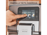 Cafetera superautomática - Krups Intuition Experience Hot&Cold, Pantalla táctil , 36 Recetas, Jarra de leche, Titanio, 15 bar, 2 tazas, Negro