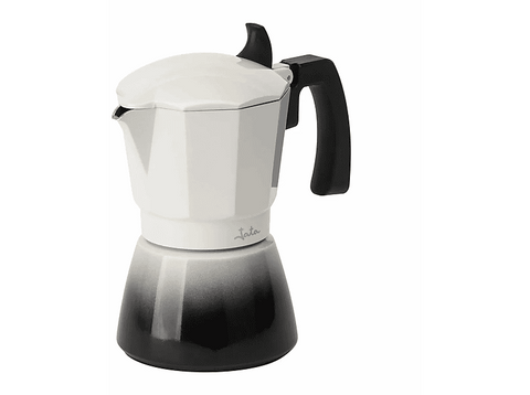 Cafetera tradicional - JATA HCAF2409, Aluminio, 9 Tazas, Asa Antiquemaduras, Apta Para Todas las Cocinas, Inducción, Degradado