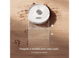 Robot aspirador - Cecotec Conga M60 Pearl, Navegación láser, 13000 Pa, hasta 200 min, App, Bluetooth y WiFi 2,4 GHz, depósito 350 ml/460 ml, Pearl