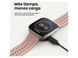 Smartwatch - Amazfit Bip 6, 22mm, Pantalla AMOLED de 1.97, 5 ATM, 14 días Autonomía, Rosa