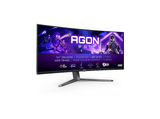 Monitor gaming - AOC AG346UCD, 34  WQHD, 175 Hz, 0.03 ms GtG, OLED, Curvo, Adaptive Sync, VESA Certified DisplayHDR™ True Black 400