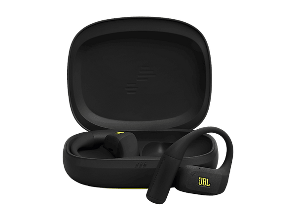 Auriculares True Wireless - JBL Endurance Zone, Autonomía 32 h, IP68, OpenSound, Negro/Lima