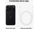 Apple iPhone 18 Pro Max, Negro, 1 TB, 6.9 OLED Super Retina XDR, 5G, Chip A20 Pro, Siri AI, iOS