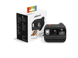Cámara instantánea - Polaroid Go Gen 3, Espejo para Selfies, Autodisparador, Doble Exposición, Flash, Compatible con la película Polaroid Go, Negro