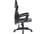 Silla gaming - Newskill Eros Mesh, Carga máx. 150 kg, Respaldo mallado, Tela transpirable, Gris