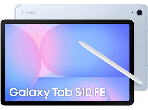 Tablet - Samsung Galaxy Tab S10 FE, 10.9" WUXGA+, 8 GB RAM, 128 GB, Azul, Sin Adaptador De Corriente, Con S Pen