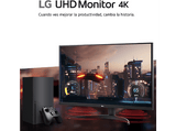 Monitor - LG 32UR500-B, 31.5, UHD 4K, 4 ms, 60 Hz, HDMI x2, DisplayPort x1, Negro
