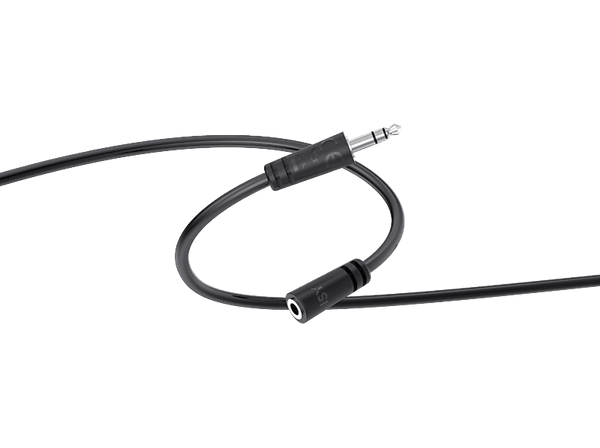 Cable audio - ISY IAU-1022, 1.5m, 3.5 mm jack - 3.5 mm out, Negro