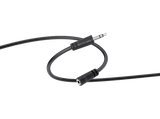 Cable audio - ISY IAU-1022, 1.5m, 3.5 mm jack - 3.5 mm out, Negro