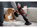 Aspirador escoba - Rowenta X Force Flex 10.80 RH7A73, Potencia succión 120 AW, 300 W, 60 min autonomía, Accesorios, Especial mascotas, Naranja