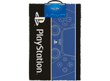 Felpudo - Sherwood Playstation, 40x60 cm, Fibra de coco, Negro y Azul