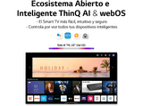 TV LED 86 - LG 86NANO756QA, UHD 4K, Procesador de Gran Potencia 4K α7 Gen 5, Smart TV, DVB-T2 (H.265), Azul oscuro ceniza