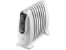 Radiador - DeLonghi Nano TRNS 0808.M, 800 W, 8 elementos, Real Energy, Función anti-heladas, Blanco