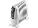 Radiador - DeLonghi Nano TRNS 0808.M, 800 W, 8 elementos, Real Energy, Función anti-heladas, Blanco