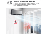 Aire acondicionado Split 1 x 1 - LG MIRROR12X, 3010 fg/h, Freeze Cleaning, ThinQ™, Antracita espejo
