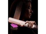 Plancha secador - Dyson Airstrait™, Alisado Mojado a Seco, 1600W, 4 Niveles temperatura, 3 Niveles potencia, Con peine integrado, Ceramic Pink
