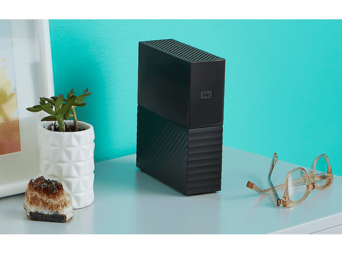 Disco duro externo 24TB - WD My Book, Sobremesa, Compatible Mac, Protección con Contraseña, Copias de seguridad, Negro