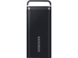 Disco duro SSD externo 4 TB - Samsung, T5 EVO, USB 3.2 Gen 1, SSD, 460 MB/s, Negro
