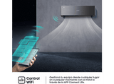 Aire acondicionado Split 1 x 1 - Hisense QH50BV0BG 4300 fg/h, WiFI, IA Smart, A+++, Autolimpieza, Negro