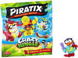 Juego - Magicbox Piratix Crazy Jungle - Display 4X24 One pack, Figura aleatoria