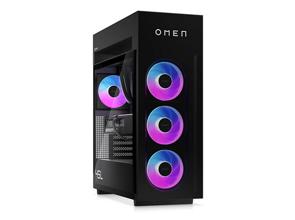 PC gaming - HP OMEN MAX 45L Gaming DT GT23-0011ns PC, AMD Ryzen™ 9 9900X3D, 64GB RAM, 2 TB SSD, GeForce RTX™ 5080, Windows 11 Home, Negro