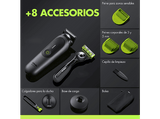Afeitadora corporal - Gillette Labs i7 Body + Intimate, Tecnología Skinfirst, Luz LED, Wet&Dry, 3 peines, Pack con maquinilla GilletteLabs