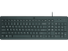 Teclado - HP Teclado con cable HP 150, Por Cable, Indicadores LED, Negro
