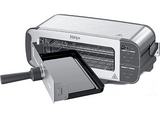 Tostadora - Ninja ST202EU, 2.400 W, 1 Ranura, 2 Rebanadas, 7 Niveles de Tostado, 3 en 1: Parrilla y Sandwichera, Acero Inoxidable