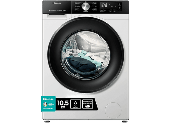 Lavadora carga frontal - Hisense WF3S1043BW3 126449