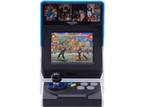 Consola retro - My Arcade SNK Neo Geo Mini, 40 juegos incluidos, Pantalla 3.5, Altavoces estéreo, Azul y blanco