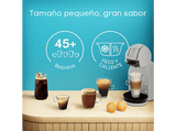 Cafetera de cápsulas - Krups Nescafé® Dolce Gusto® Mini Me 2, 15 bar, 0.8 l, 1600 W, Compacta, Gris ártico