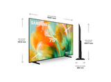TV Mini LED 75 - Samsung TU75M80HAUXXC, UHD 4K, NQ4 AI Gen2 Processor, Smart TV, Full AI, Negro