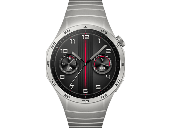 Smartwatch - Huawei Watch GT4, 46 mm, AMOLED, Hasta 14 días de autonomía, Plata