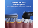Cepillo eléctrico - Oral-B iO 2, Pack dúo, 2 recambios, 3 modos, Temporizador, Sensor de presión, Estuche de viaje, Negro y Verde Bosque