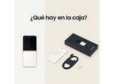 Móvil - Samsung Galaxy Z Flip5 5G, Crema, 256GB, 8GB RAM, 6,7 FHD+, Plegable, Qualcomm Snapdragon, 3700 mAh, Android 13