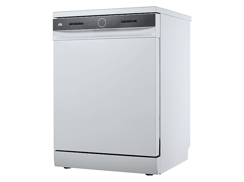 Lavavajillas - ok. ODW 6061-1 E FS W, 13 Servicios, 6 Programas, 59 cm Ancho, Control Electrónico, Blanco