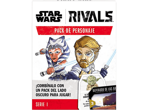 Pack Merchandising - Magicbox Funko Star Wars Rivals S1 Light Side Character Pack