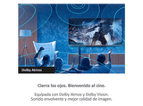 TV Mini LED 55 - Haier M90E Series H55M90EUX, Smart TV, UHD 4K, Quantum Dot, Dolby Atmos-Vision, Gaming 144Hz, Plata
