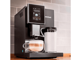 Cafetera superautomática - Cecotec Cremmaet Compactccino Connected Black Silver, 19 bares, Sistema Thermoblock, Black Silver