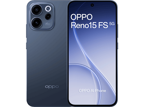 Móvil - OPPO Reno15 FS, Twilight Black, 512 GB, 8 GB RAM, 6.57
